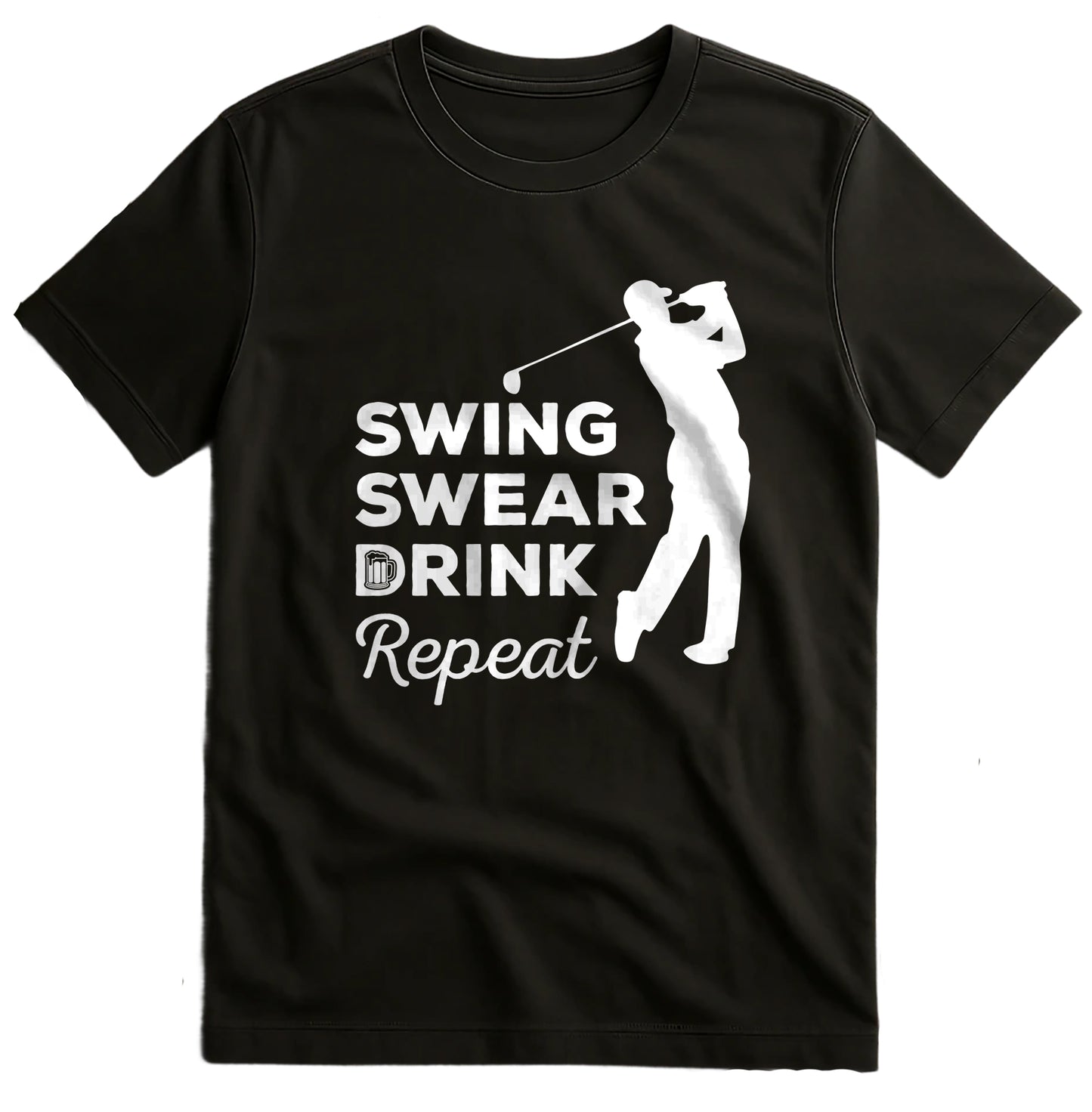 Swing Swear Drink Repeat T-shirt