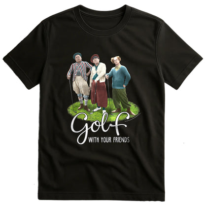 TTS - The Three Stooges Golf with your Friends t-shirt