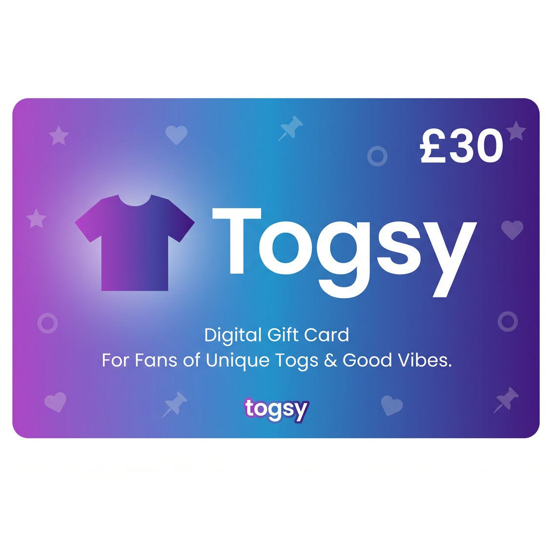 Togsy Gift Card