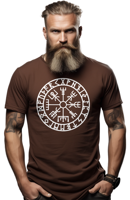 Vegvisir Compass Viking T-Shirt