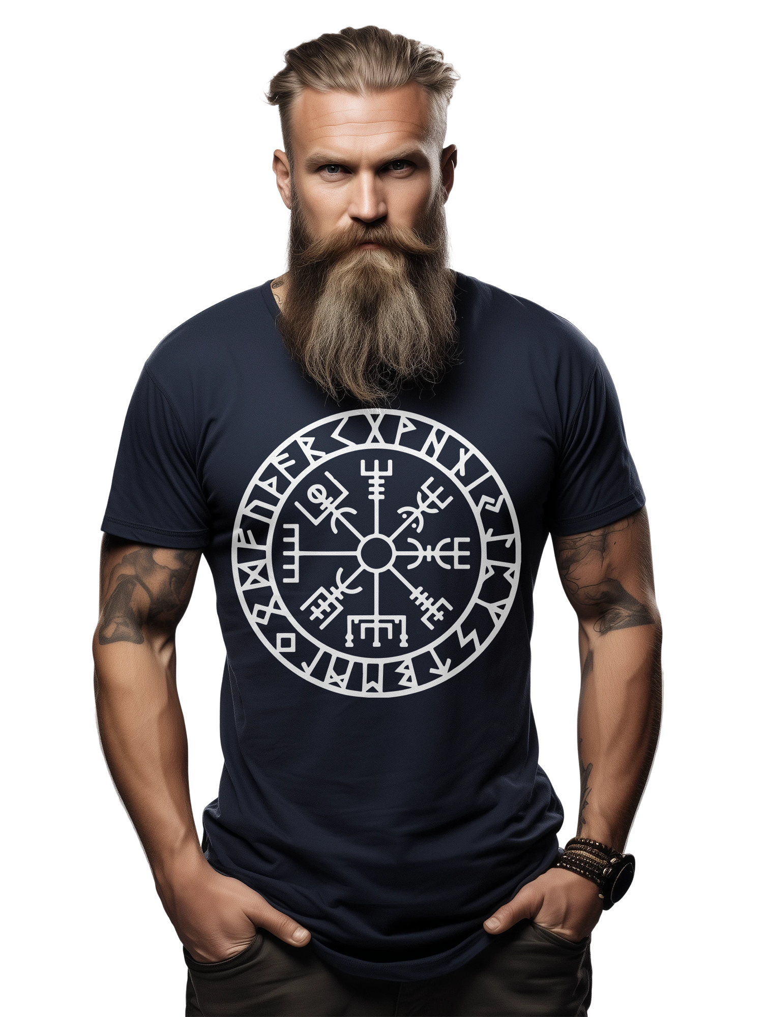 Vegvisir Compass Viking T-Shirt