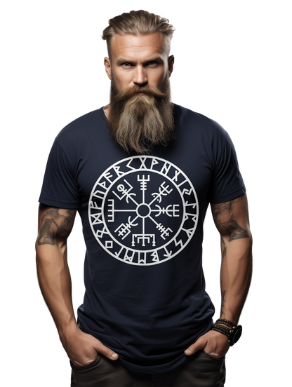 Vegvisir Compass Viking T-Shirt