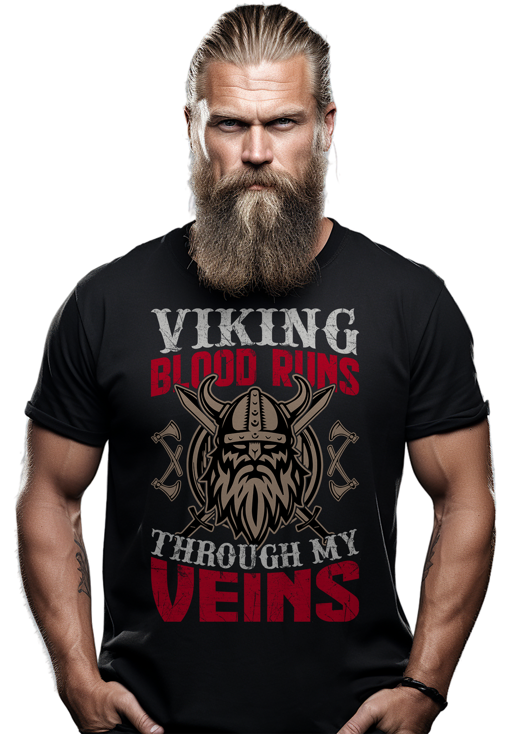 Viking Blood Runs Through My T-Shirt