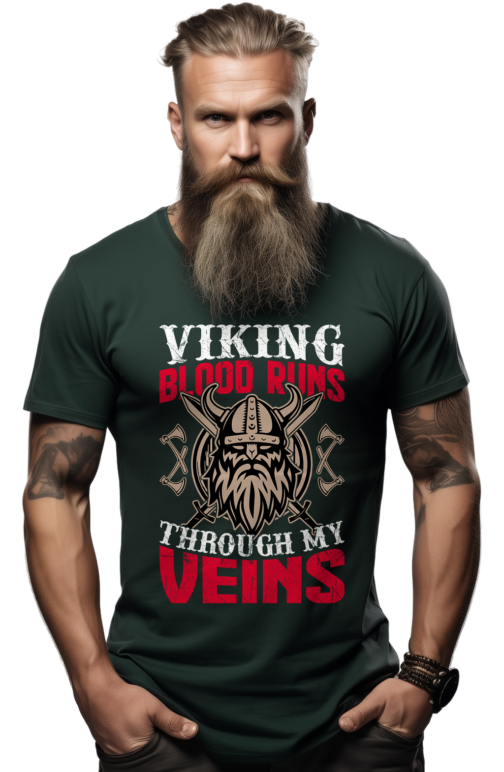 Viking Blood Runs Through My T-Shirt