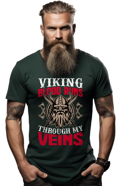 Viking Blood Runs Through My T-Shirt