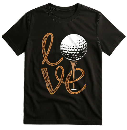 Love Golf T-Shirt - Tee Up Your